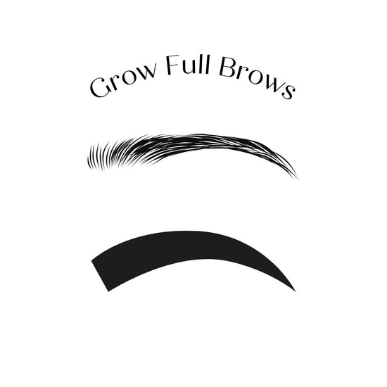 grow full thick eye brows daisy and mabel organics