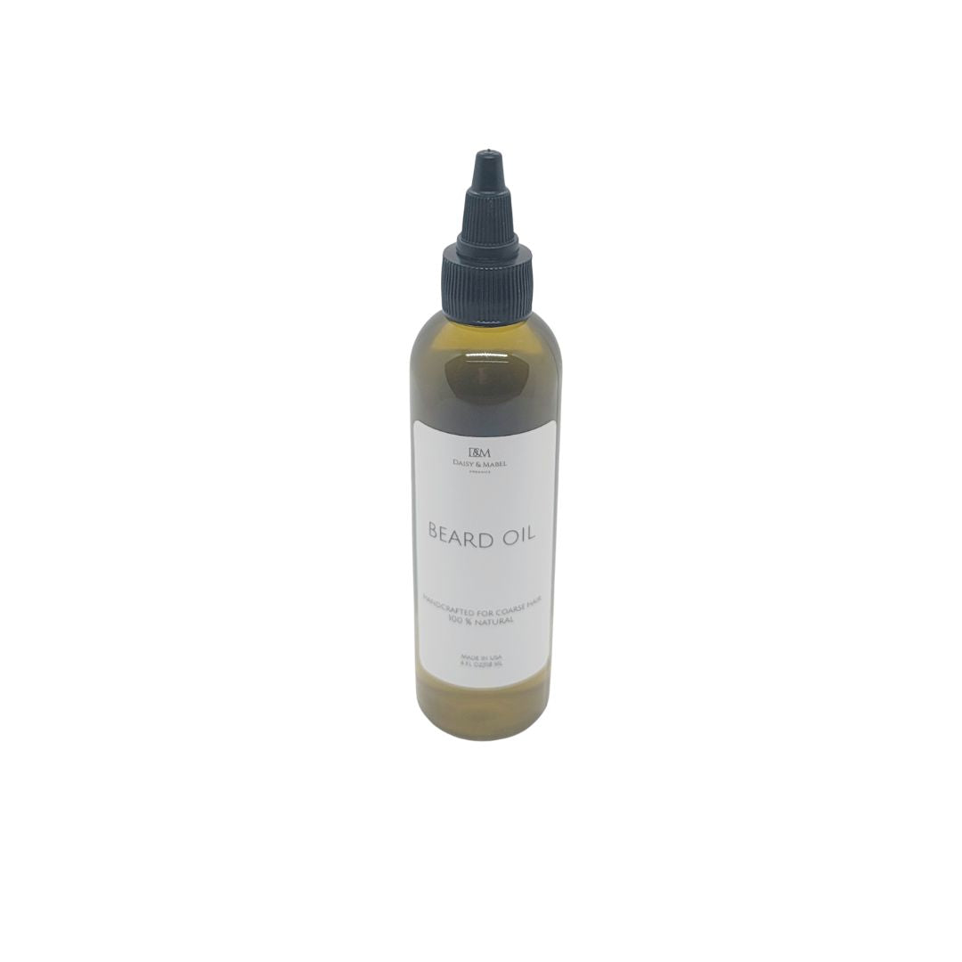 beard oil for coarse beards 4 oz bottle daisy and mabel organics