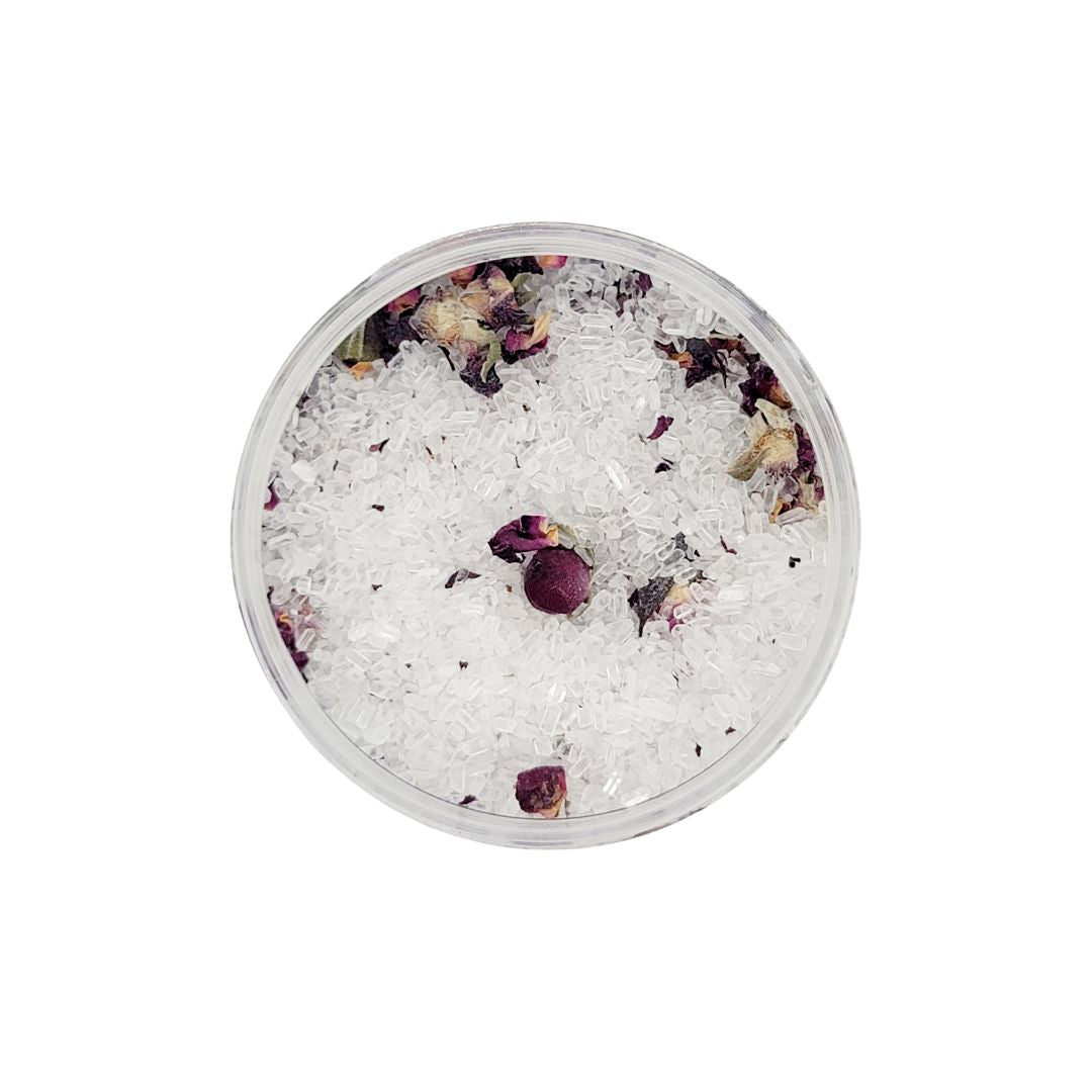 epsom rose salt soak jar daisy and mabel organics