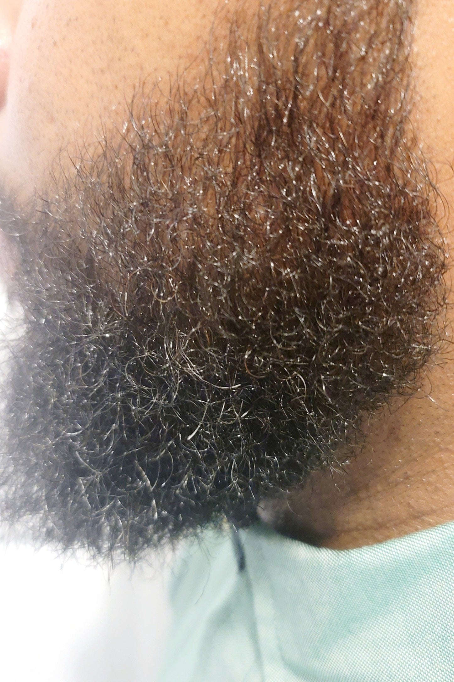 black man curly coarse beard hair picture daisy and mabel organics