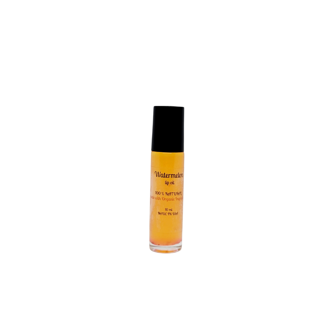 watermelon lip oil 10 ml glass natural daisy and mabel organics