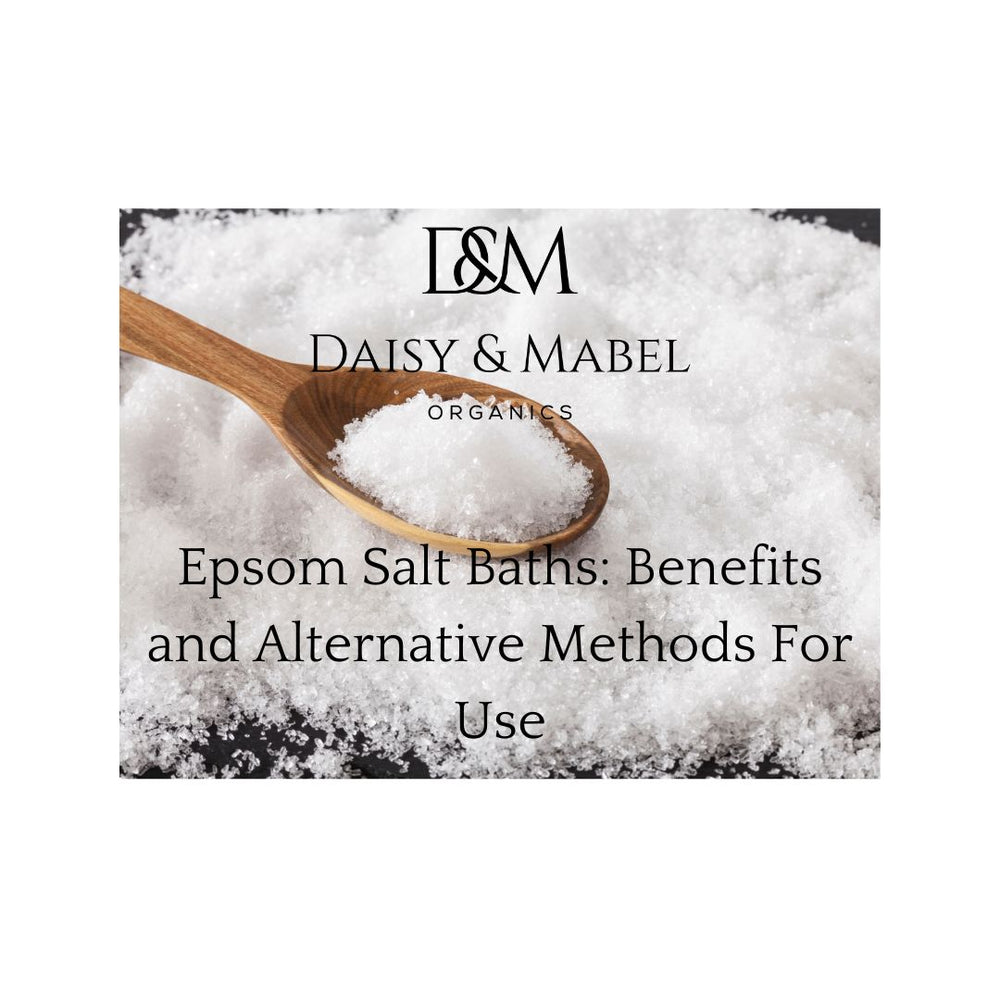 epsom salt bath benefits alternative methods for shower