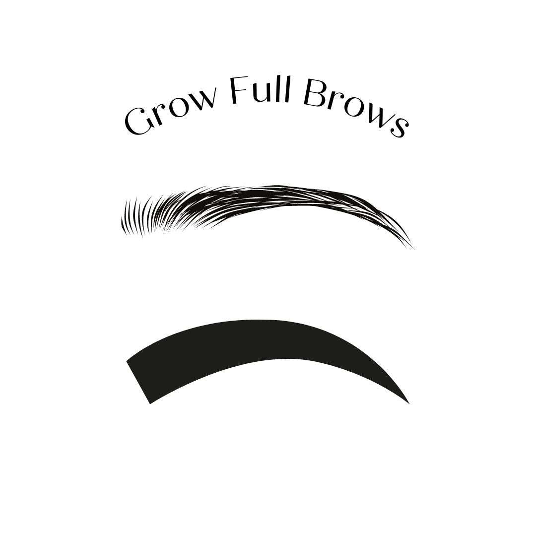 grow full thick eye brows best cheap serum castor oil for fast growth
