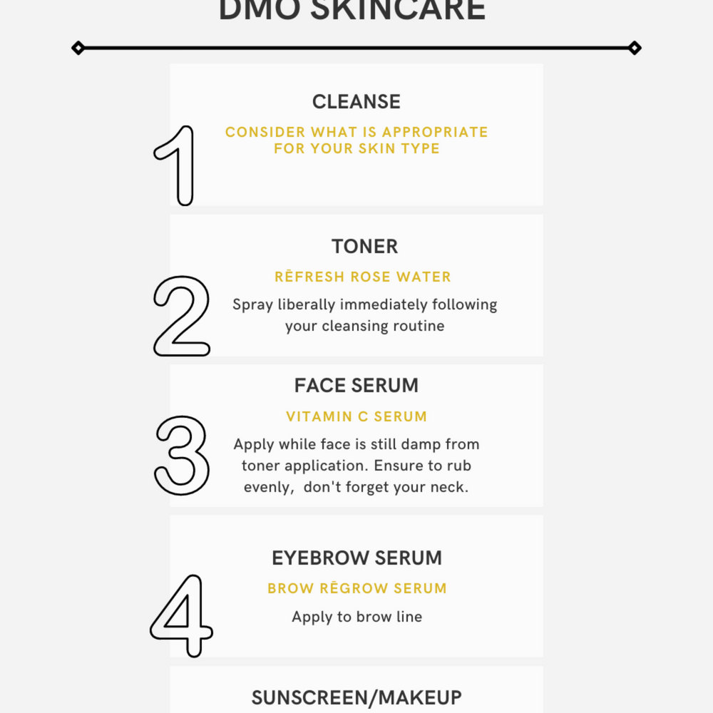 
                  
                    how to layer natural skin care beauty product infographic daisy and mabel organics
                  
                