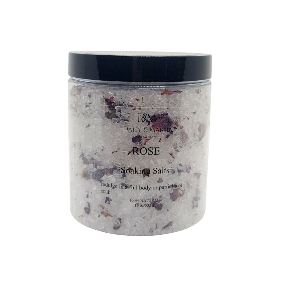 
                  
                    rose epsom salt soak 19 oz  jar daisy and mabel organics
                  
                